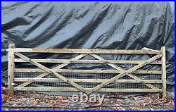 12ft wooden field gate