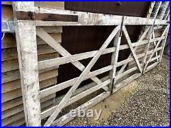 14ft Vintage wooden Rail Way Gate