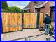 4m-wooden-driveway-gate-Metal-Frame-Infilled-With-Wood-01-yca