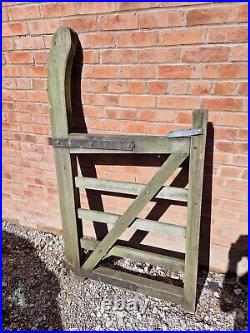 5 Bar Garden Timber Wood Wooden Curved Heel Entrance Hanging Gate Ranch Style