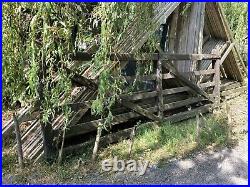 5 bar wooden Railway gate, Farm Gate Paddock Field Entrance 13' Solid Heavy