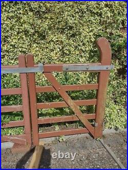 5 bar wooden gate (Pair)