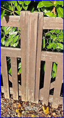 A Pair of Wooden Gates Total width 213.5 cm / 7ft Garden Gates