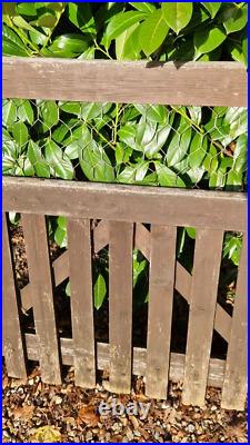 A Pair of Wooden Gates Total width 213.5 cm / 7ft Garden Gates