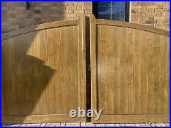 ACOYA WOODEN GATES 4 Metres Wide X 2 Metres High