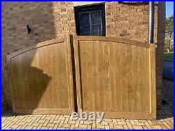 ACOYA WOODEN GATES 4 Metres Wide X 2 Metres High