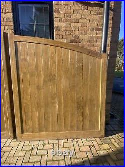 ACOYA WOODEN GATES 4 Metres Wide X 2 Metres High