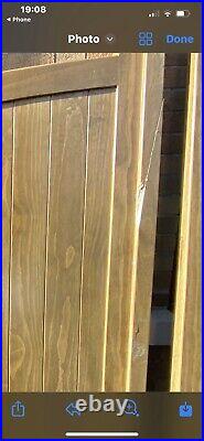 ACOYA WOODEN GATES 4 Metres Wide X 2 Metres High