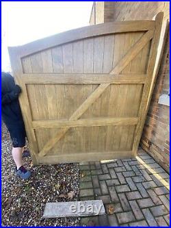 ACOYA WOODEN GATES 4 Metres Wide X 2 Metres High