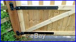 Adjustable hook and band hinges fence stables door wooden gates driveway farm