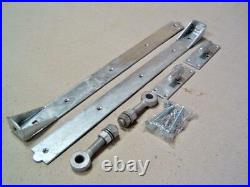 Adjustable hook and band hinges gate fittings fence farm wooden gates driveway