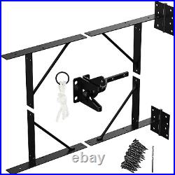 Anti Sag Gate Kit Heavy Duty No Sag Kit Wooden Gate Fence WithGate Latch New