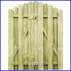 Arched Garden Gate FSC Impregnated Pinewood Wooden Fence Door Side Picket Gates