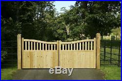 Bespoke Wooden Entrance / Driveway Gates
