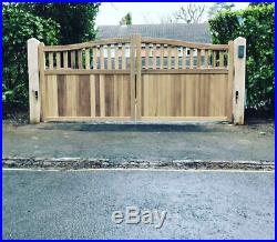 Bespoke Wooden Entrance / Driveway Gates