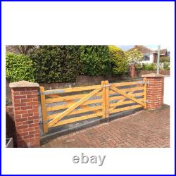 DOUBLE WOODEN GATE HINGE SETS TO SUIT GATES 3' (900mm) to 12' (3600mm) WIDE