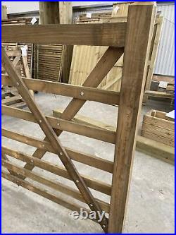 Diamond Brace Wooden Field Gates 210 x 150 CLEARANCE