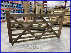 Diamond Brace Wooden Field Gates 213 cm x 120 cm CLEARANCE