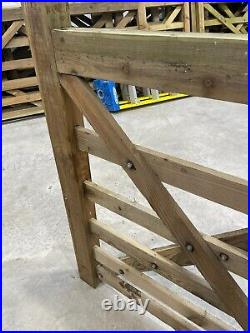 Diamond Brace Wooden Field Gates 213 cm x 120 cm CLEARANCE