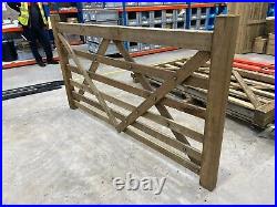 Diamond Brace Wooden Field Gates 213 cm x 120 cm CLEARANCE