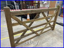 Diamond Brace Wooden Field Gates 213 cm x 120 cm CLEARANCE