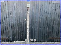 Double wooden driveway gates