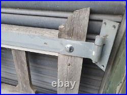 Double wooden driveway gates approx 9' wide 41 High. Treated In Great Condition