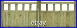 Drive gate handmade wooden cottage style driveway gates Free DELIVERY