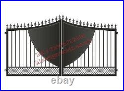 Driveway Gates/composite Wood Gate / Wooden Gate/ Metal Gate/bi Fold Gates