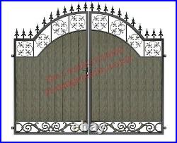 Driveway Gates/composite Wood Gate / Wooden Gate/ Metal Gate/bi Fold Gates