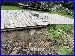 Driveway gates wooden