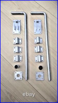 Drop bolt 18 inch 450mm metal gates wooden gates driveway farm gate fittings