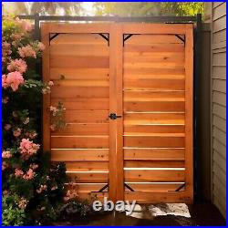 Durable Rust-Proof Anti-Sag Gate Hardware for Wooden Driveway or Garden Gates