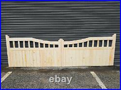 Elmhirst Style Driveway Gates (Type 2) Wooden gates