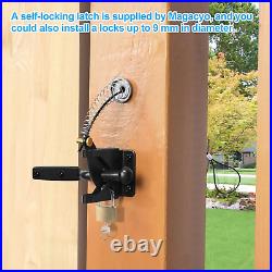 Fence Gate Kit Gate Hardware with Gate Latch Updated 90 Degree Right Angle