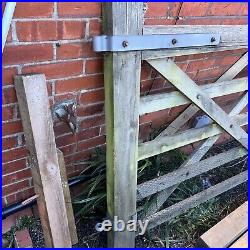 Five bar wooden gate 9ft Very Heavy