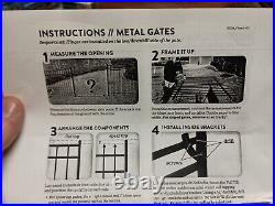 Full Tilt Gate/Fence Kit For Steel Three Rail Gates Up To 25% Grades Wood Steel