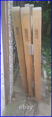 Garden gates wooden used