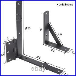 Gate Corner Brace Bracket Gate Hardware for Driveway Gates Wooden Fences