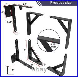 Gate Corner Brace Bracket anti Sag Gate Frame Hardware Kit Wooden Gate Fence