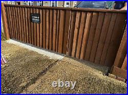 Gates Wooden Garden Gate Driveway Car Yard Farm Pedestrian Including Ironmongery