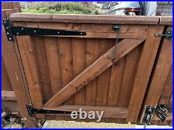 Gates Wooden Garden Gate Driveway Car Yard Farm Pedestrian Including Ironmongery