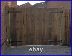 Handcrafted Wooden, Garden, Driveway, Outdoor And Entryway Made Too Measure Gates