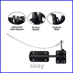 Heavy Duty Automatic Gate Latch for Wooden Fences Metal Gates Vinyl Fence, sel