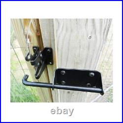 Heavy Duty Automatic Gate Latch for Wooden Fences Metal Gates Vinyl Fence, sel
