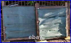 Heavy Duty Wooden Drive Gates12 Foot Wide Opening8 And 4 Foot Wide Each