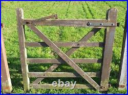 Job Lot Wooden Driveway Gates Set Of 3 Used Godd Quality