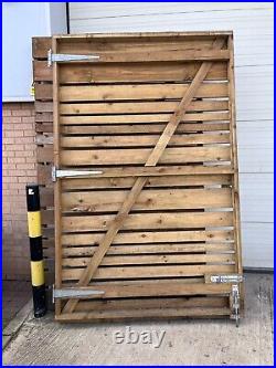 Large 9ft Tall and 11ft Wide Wooden Gates Farm Barn, Industrial, Commercial Use