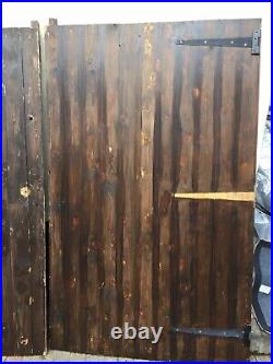 Large Gates Wooden. Used