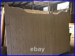 Large Wooden Driveway Gates New Custom Made Drop Step Design The Valley Gate